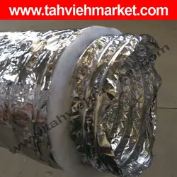 کانال فلکسیبل با عایق پشم شیشه | خرید تلفنی کانال فلکسیبل با عایق پشم شیشه باکیفیت از تهویه مارکت