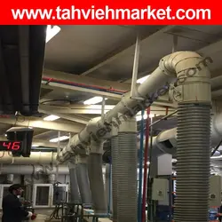 لوله خرطومی صداگیر | خرید اینترنتی لوله خرطومی صداگیر با تضمین کیفیت از تهویه مارکت