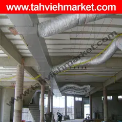 لوله فلکسیبل با عایق پشم شیشه | خرید تلفنی لوله فلکسیبل با عایق پشم شیشه با کیفیت از تهویه مارکت