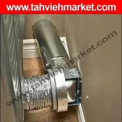 لوله فلکسیبل با عایق پشم شیشه | خرید تلفنی لوله فلکسیبل با عایق پشم شیشه با کیفیت از تهویه مارکت