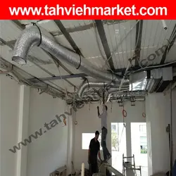 لوله فلکسیبل با عایق پشم شیشه | خرید تلفنی لوله فلکسیبل با عایق پشم شیشه با کیفیت از تهویه مارکت