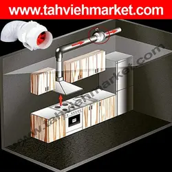 لوله فلکسیبل با عایق پشم شیشه | خرید تلفنی لوله فلکسیبل با عایق پشم شیشه با کیفیت از تهویه مارکت