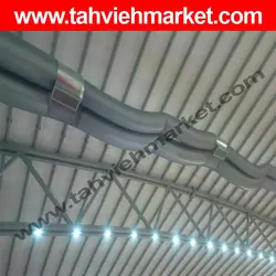 لوله فلکسیبل با عایق پشم شیشه | خرید تلفنی لوله فلکسیبل با عایق پشم شیشه با کیفیت از تهویه مارکت