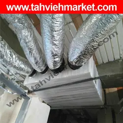 لوله فلکسیبل با عایق پشم شیشه | خرید تلفنی لوله فلکسیبل با عایق پشم شیشه با کیفیت از تهویه مارکت