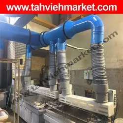 لوله فلکسیبل با عایق پشم شیشه | خرید تلفنی لوله فلکسیبل با عایق پشم شیشه با کیفیت از تهویه مارکت