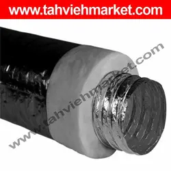 لوله فلکسیبل با عایق پشم شیشه | خرید تلفنی لوله فلکسیبل با عایق پشم شیشه با کیفیت از تهویه مارکت