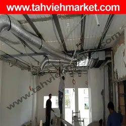 لوله فلکسیبل با عایق پشم شیشه | خرید تلفنی لوله فلکسیبل با عایق پشم شیشه با کیفیت از تهویه مارکت