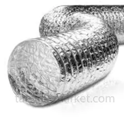 لوله فلکسیبل با عایق پشم شیشه | خرید تلفنی لوله فلکسیبل با عایق پشم شیشه با کیفیت از تهویه مارکت