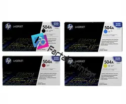 تونر کارتریج رنگی اچ پی HP 504A Colour Toner Cartridge
