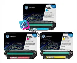 تونر کارتریج رنگی اچ پی HP 504A Colour Toner Cartridge