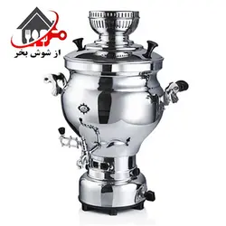 سماور گازی عالی نسب _ مدل ارس 6 لیتر Alinassab | از شوش بخر (تهران)