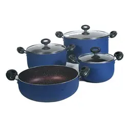 سرویس گرانیتی قابلمه و ماهیتابه 7 پارچه