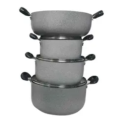 سرویس گرانیتی قابلمه و ماهیتابه 7 پارچه