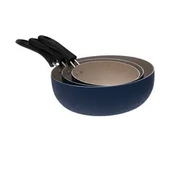 ماهیتابه گرانیتی تک دسته 3تایی|مدل 203