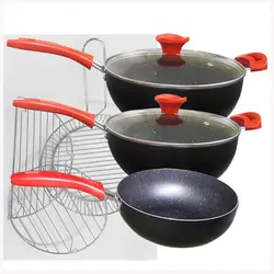 ماهیتابه وک 8 پارچه