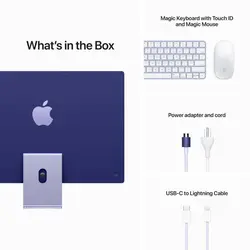 کامپیوتر همه کاره 24 اینچی اپل مدل iMac-D 2021Apple iMac-D 2021 24 inch All in one pc