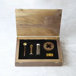 پک سوپرلوکس مهروموم با چوب گردوی آمریکایی