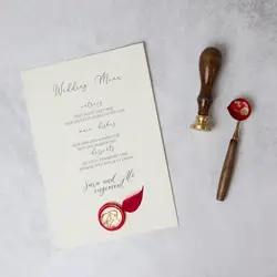 پک سوپرلوکس مهروموم با چوب گردوی آمریکایی