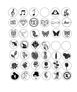 مهروموم آماده (استیکر)