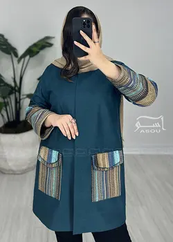 پالتو فوتر کله غازی طرحدار کد 747