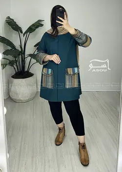 پالتو فوتر کله غازی طرحدار کد 747