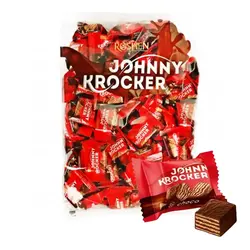 ویفر شکلاتی  جانی کراکر با کرم شکلاتی Roshen یک کیلویی