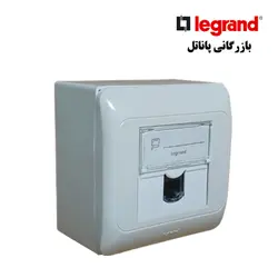 پریز شبکه روکار لگراند CAT6 UTP تک پورت