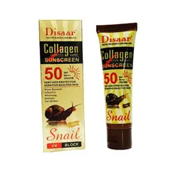 کرم ضد آفتاب کلاژن حلزون دیزار DISAAR حجم 50 گرم