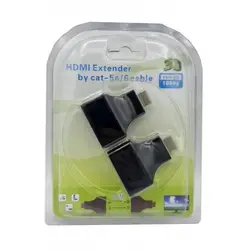 اکستندر افزایش طول HDMI با کابل شبکه CAT-5e6