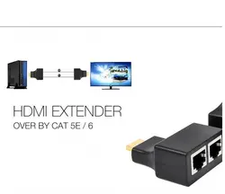 اکستندر افزایش طول HDMI با کابل شبکه CAT-5e6