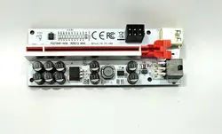 رایزر کارت گرافیک تبدیل PCI EXPRESS X1 به X16 مدل 10 خازن ورژن 12