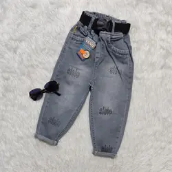 شلوار جین کمرکش slelo کد: 8160