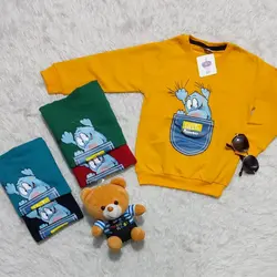 بلوز تک پسرانه مانستر جیب کد: 4629