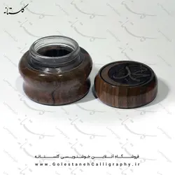 دوات چوب گردو بزرگ،طرح محمد