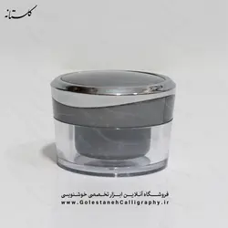 دوات پلاستیکی دایره ای بزرگ (درب نقره ای)