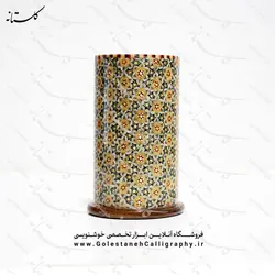 مرغوبترین جاقلمی خاتم رومیزی خرید از خوشنویسی گلستانه