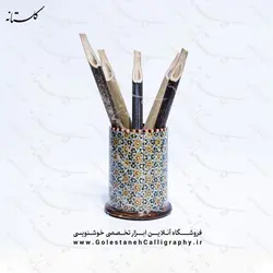 مرغوبترین جاقلمی خاتم رومیزی خرید از خوشنویسی گلستانه