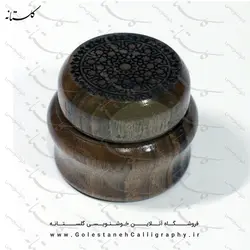 دوات چوب گردو بزرگ،طرح شمسه