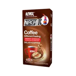 کاندوم ناچ کدکس COFFEE+DELAYبسته 12عددی