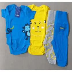 پک 4 عددی بادی و شلوار