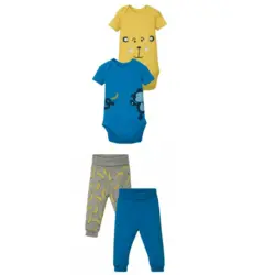 پک 4 عددی بادی و شلوار