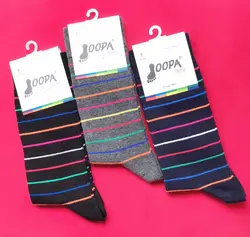 جوراب مردانه ساقدار راه راه