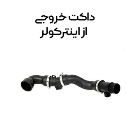 داكت خروجی هوا از اينتر كولر شاهين