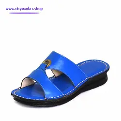 دمپایی زنانه چرم ایپک B001