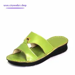 دمپایی زنانه چرم ایپک G001