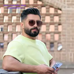 عینک دودی مردانه آیگارد مدل EY1902036