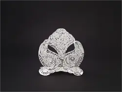 جا دستمال کاغذی رومیزی ملیله کاری | جادستمال ملیله کاری شده