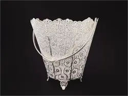 سطل ملیله کاری اصفهان | قیمت خرید سطل دسته دار ملیله کاری