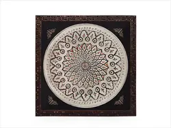 قاب بشقاب قلم زنی اصفهان قطر 30 سانتی