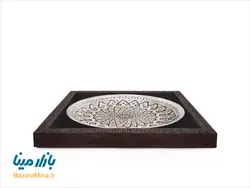 قاب بشقاب قلم زنی اصفهان قطر 30 سانتی
